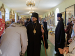 Епископ Россошанский и Острогожский Дионисий возглавил воскресное богослужение в храме преподобного Сергия Радонежского села Мастюгино Острогожского благочиния