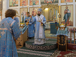 Правящий Архиерей совершил Божественную литургию в храме Покрова Пресвятой Богородицы села Осиковка Кантемировского района