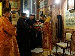 В праздник Светлого Христова Воскресения глава Россошанской епархии возглавил торжественное богослужение в Свято-Ильинском кафедральном соборе г. Россоши