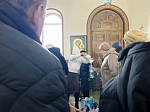 На приходах села Митрофановка и Пасеково Кантемировского района молитвенно отметили праздник Крещения Господня