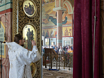 В Троицкую родительскую субботу епископ Россошанский и Острогожский Дионисий совершил Божественную литургию в Ильинском кафедральном соборе г. Россошь