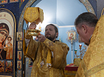 Правящий Архиерей возглавил воскресное богослужение в храме Рождества Пресвятой Богородицы города Россошь