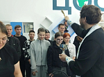 Настоятель Покровского храма села Поповка благословил школьников перед сдачей экзаменов
