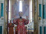 В Неделю 5-ю по Пасхе, о самаряныне, Правящий Архиерей возглавил воскресное богослужение в Свято-Ильинском кафедральном соборе города Россоши
