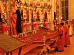 Прихожане Свято-Митрофановского храма молитвенно встретили праздник Светлого Христова Воскресения