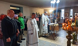 В храме в честь иконы Божией Матери «Спорительница хлебов» села Галиевка совершили молебен о вразумлении имеющих намерение совершить убиение младенца во утробе