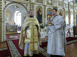 В день памяти святителя Макария Московского Архипастырь совершил Божественную литургию в храме святых апостолов Петра и Павла села Репьевка