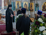 Преосвященнейший Дионисий, епископ Россошанский и Острогожский совершил Божественную литургию в Свято-Ильинском кафедральном соборе г. Россошь