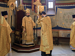 В Неделю 36-ю по Пятидесятнице Преосвященнейший епископ Дионисий совершил Литургию в Ильинском кафедральном соборе