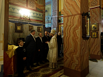 В праздник Светлого Христова Воскресения глава Россошанской епархии возглавил торжественное богослужение в Свято-Ильинском кафедральном соборе г. Россоши