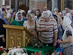 Епископ Россошанский и Острогожский Дионисий возглавил служение Божественной литургии в Свято-Ильинском кафедральном соборе города Россоши