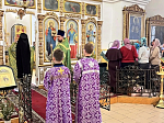 Праздник Входа Господня во Иерусалим в храме святого мученика Иоанна Воина города Богучара