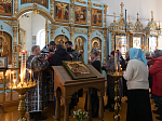В среду 2-й седмицы Великого поста епископ Дионисий совершил Литургию Преждеосвященных Даров в Казанском храме пгт. Каменка