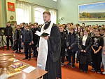 В Павловском благочинии в ГБПОУ ВО «Павловский техникум» священник совершил молебен