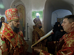 Епископ Борисоглебский и Бутурлиновский Сергий совместно с епископом Россошанским и Острогожским Дионисием совершили Литургию в Костомаровском Спасском женском монастыре