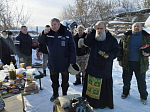 В праздник Рождества Христова священнослужитель посетил хуторское казачье общество «Хутор Калачеевский»