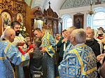 В Покровском храме города Павловска торжественно встретили престольный праздник