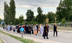 Встреча иконы Божией Матери «Спорительница хлебов» в монастырском благочинии