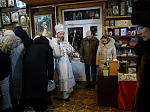 Преосвященнейший епископ Дионисий совершил всенощное бдение в храме Архистратига Божия Михаила с. Воробьёвка