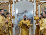 Правящий Архиерей совершил Литургию в Георгиевском храме села Терновое Острогожского района