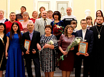 Чествование семейных пар-юбиляров в Острогожске