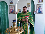В домовом храме во имя святого преподобного Серафима Саровского села Лещаное молитвенно отметили престольный праздник