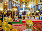 Епископ Россошанский и Острогожский Дионисий сослужил Предстоятелю Русской Православной Церкви в Храме Христа Спасителя в Москве