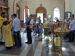Праздничное богослужение в Александра Невском храме