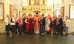 В Тихоновском соборном храме города Острогожска отметили день памяти жен-мироносиц