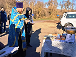 В Воробьевском районе совершен благодарственный молебен по случаю завершения уборки урожая