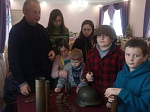 Воспитанники духовно-просветительского центра во имя святого. Тихона Задонского вместе с педагогами вспомнили дни фашистской оккупации Острогожска