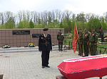 В Богучаре состоялось торжественное перезахоронение останков семерых советских воинов