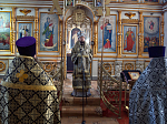 В пятницу первой седмицы Великого поста Глава Россошанской епархии совершил Литургию Преждеосвященных Даров в храме Вознесения Господня города Калач