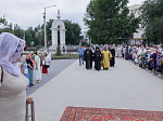 Правящий Архиерей совершил первую Божественную литургию в новопостроенном храме во имя первоверховного апостола Павла города Павловска