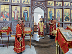 В день Радоницы Преосвященнейший епископ Дионисий совершил Литургию в Воскресенском соборе Белогорского епархиального мужского монастыря