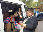 Благочинный Калачеевского церковного округа иерей Иоанн Суздальцев благословил волонтеров Пригородного сельского поселения