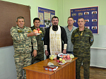 Иерей Артемий Фисенко посетил пожарные части Каменского района