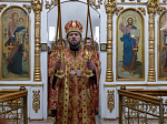 Преосвященнейший епископ Дионисий совершил Божественную литургию в Георгиевском храме села Терновое Острогожского района