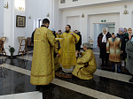 В день памяти Собора трех великих святителей Архипастырь совершил Божественную литургию в храме Всемилостивого Спаса г. Россошь