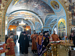 Епископ Россошанский и Острогожский Дионисий совершил Божественную литургию в храме Успения Пресвятой Богородицы г. Калач
