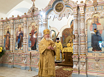В день престольного праздника митрополит Воронежский и Лискинский Сергий посетил Всесвятский храм г. Воронежа