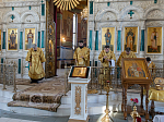 В канун Недели 4-й по Пятидесятнице епископ Россошанский и Острогожский Дионисий совершил всенощное бдение в Свято-Ильинском кафедральном соборе г. Россоши