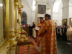 Пасхальное богослужение в Тихоновском соборном храме Острогожска