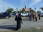 Глава Россошанской епархии совершил Божественную литургию в храме сщмч. Петра, митрополита Крутицкого, на малой родине святого