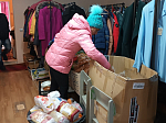 Острогожский гуманитарный центр передал продуктовую помощь нуждающимся