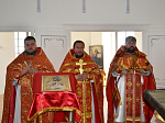 В храме Воскресения Христова духовно-просветительского центра при Калачеевской школе №6 города Калач совершена Божественная литургия