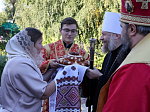 Епископ Дионисий сослужил митрополиту Воронежскому и Лискинскому Леонтию за Великим освящением и Божественной литургией в храме святых благоверных князей Бориса и Глеба, г. Борисоглебск