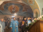 Правящий Архиерей возглавил престольные торжества храма Покрова Пресвятой Богородицы города Павловска
