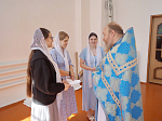 В Свято-Митрофановском храме села Верхний Мамон состоялся молебен на начало учебного года и акция «Собери ребенка в школу» 