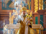 Епископ Россошанский и Острогожский Дионисий сослужил Преосвященным Архипастырям за богослужением в Благовещенском кафедральном соборе города Воронежа